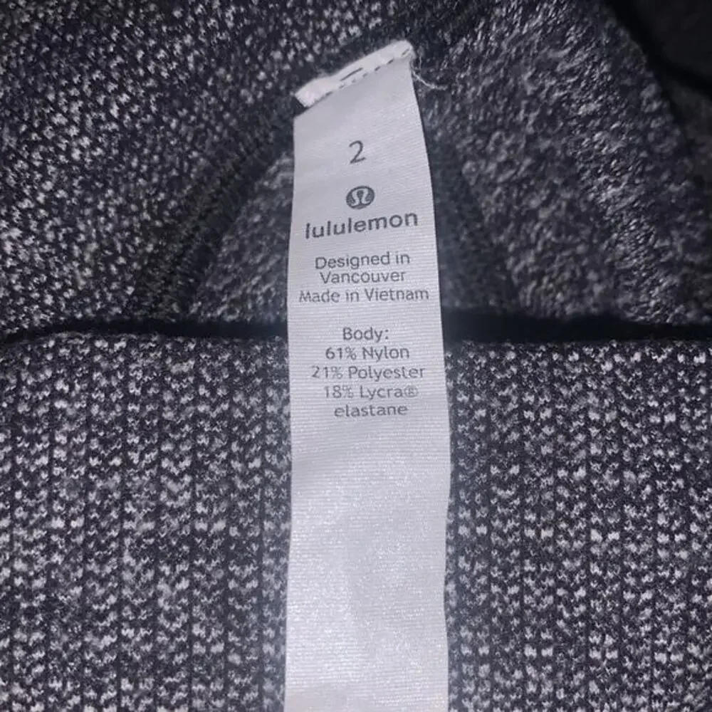 LULULEMON‎ Align High-Rise Leggings. Size 2. Heathered Graphite Gray